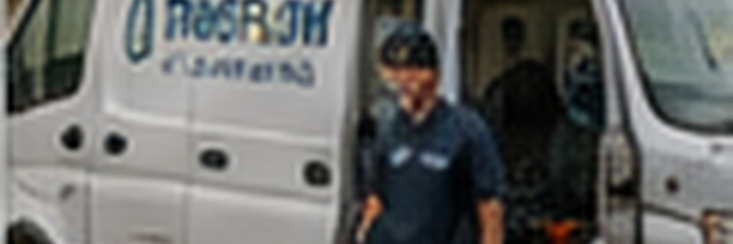 Plumbing work on a job in daylight